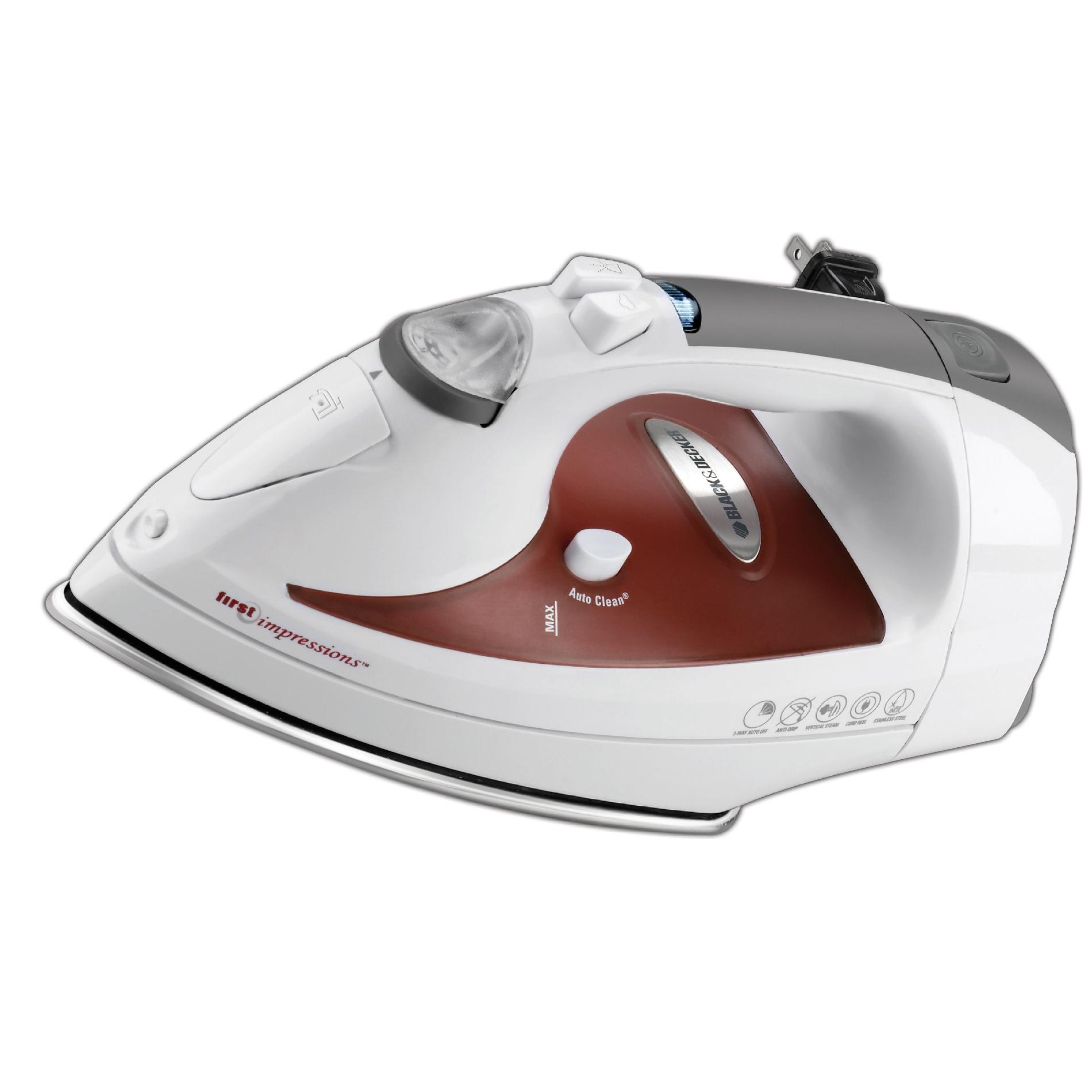 Black & Decker First Impressions Clothes Iron