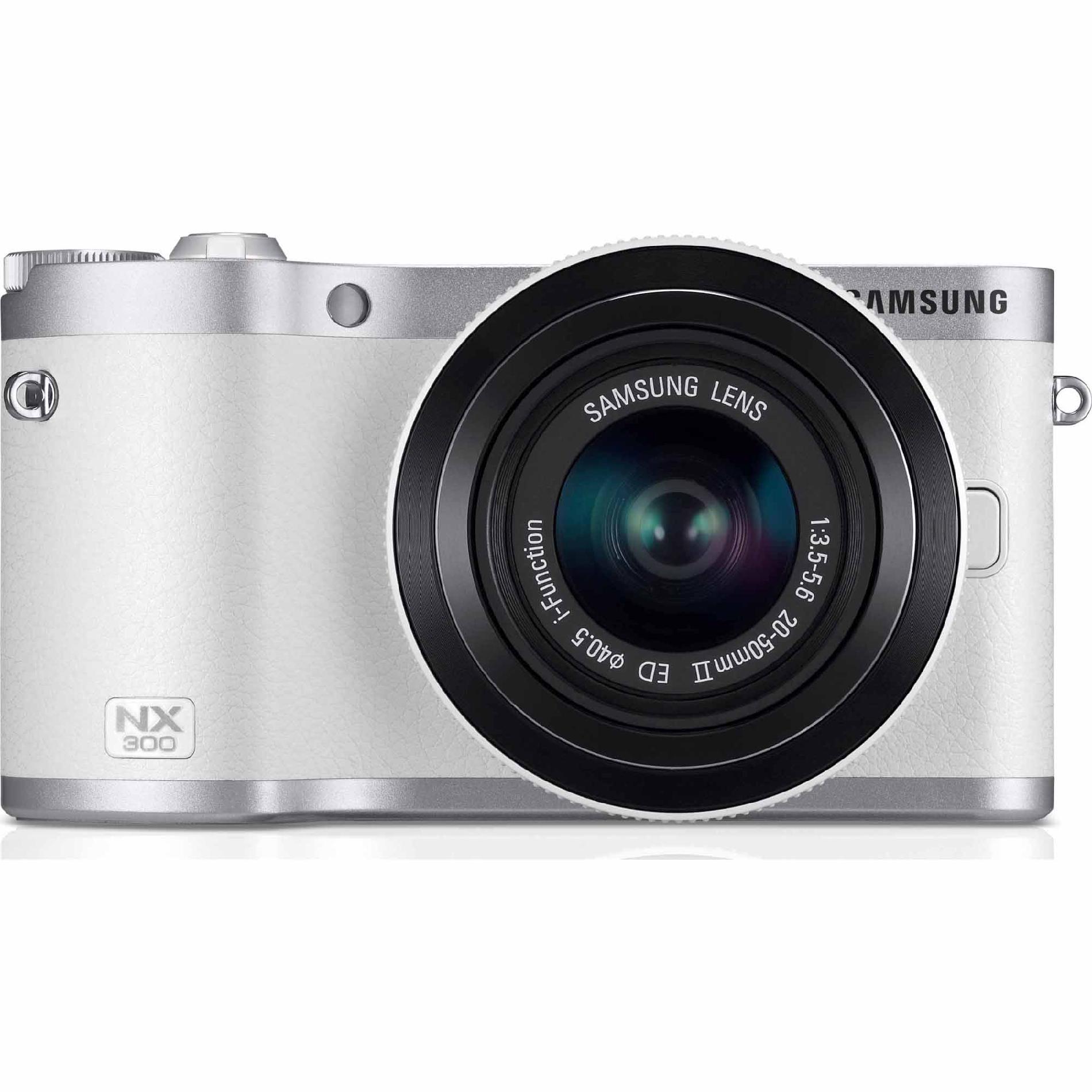 20.3-Megapixel NX300 SMART Digital Camera White