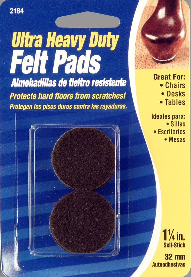 Soft Touch 4218495N Felt Pads, Brown, 11/4 inch Sears Outlet