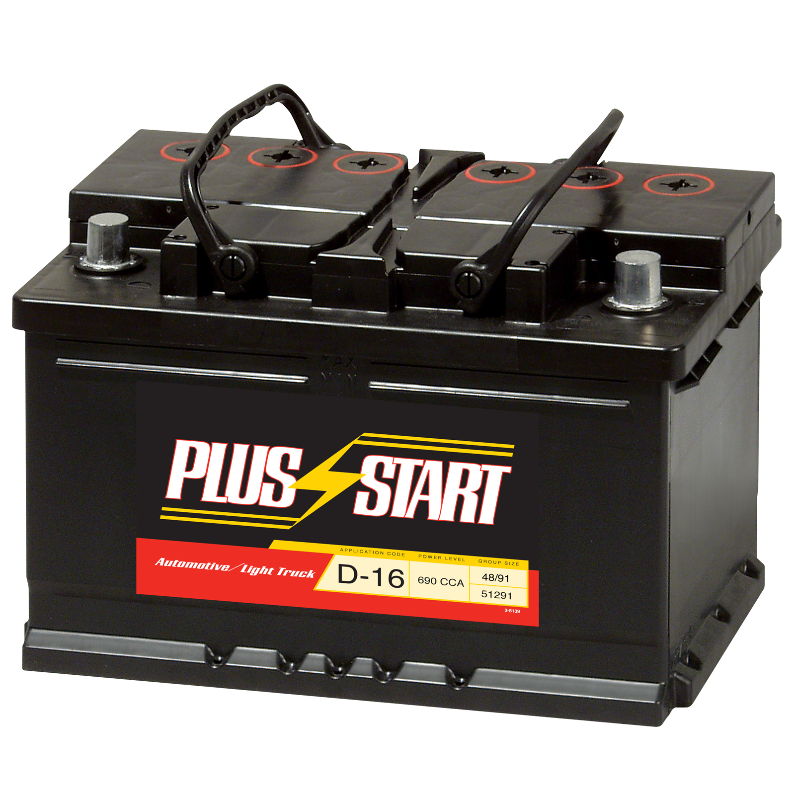 Plus Start Automotive Battery - Group Size EP-48 (Price with Exchange)