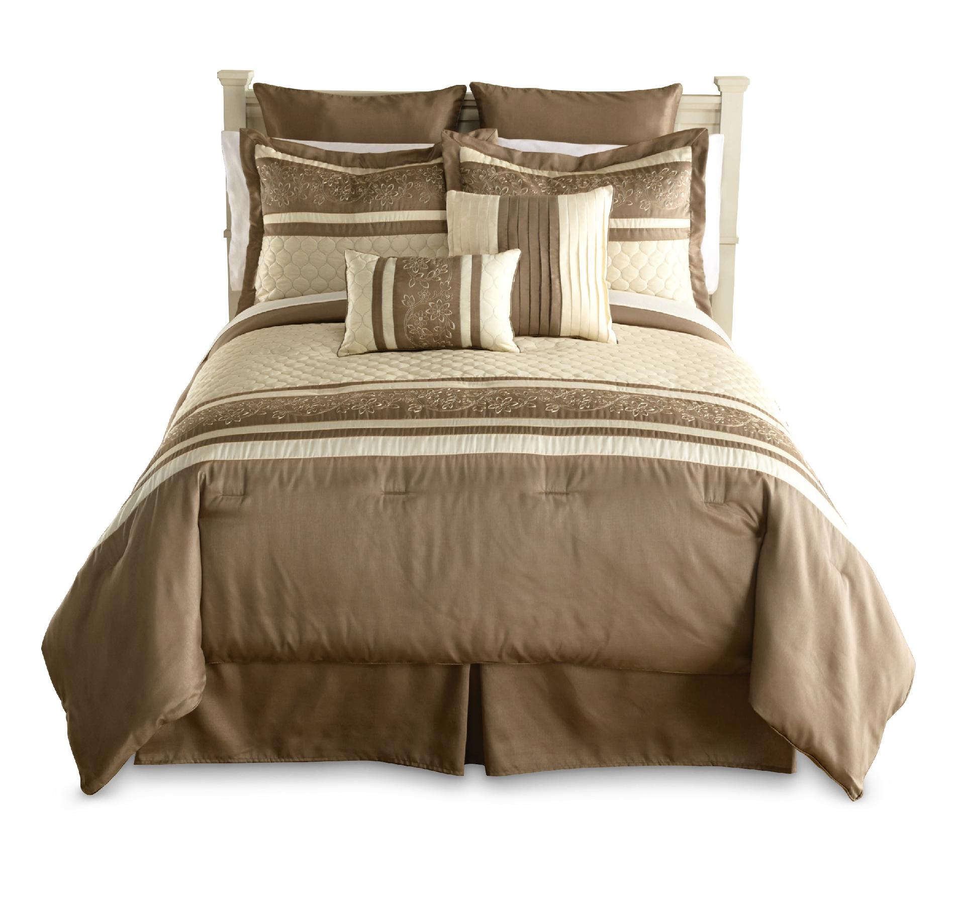 8-Piece Bed Comforter Set Edinburgh
