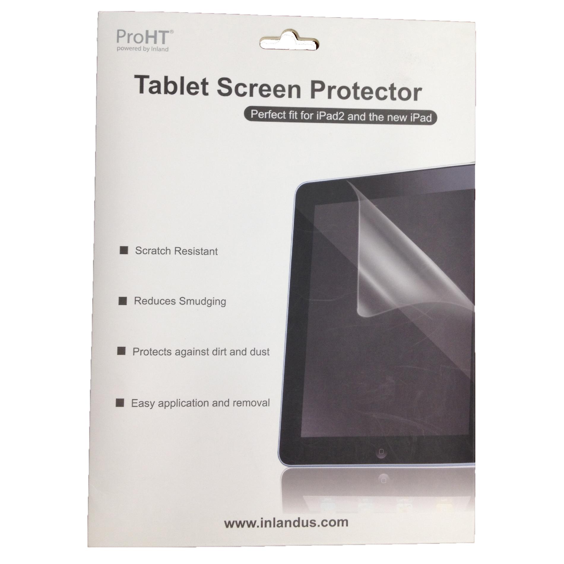 Tablet Screen Protector for New iPad and iPad 2, Clear