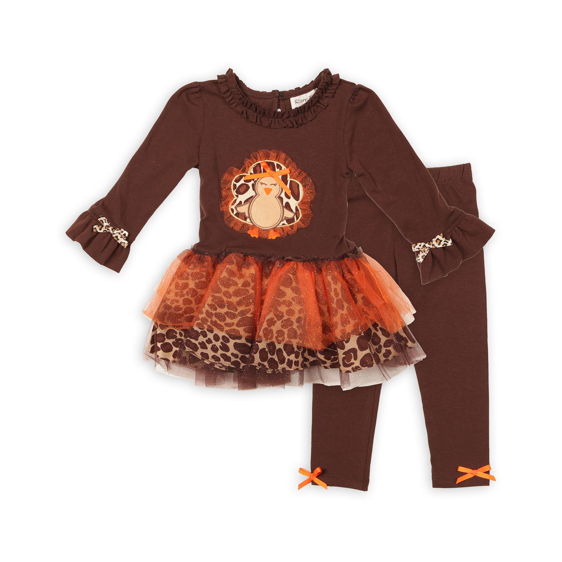 Rare Too Infant & Toddler Girl's Thanksgiving Tutu Dress ...