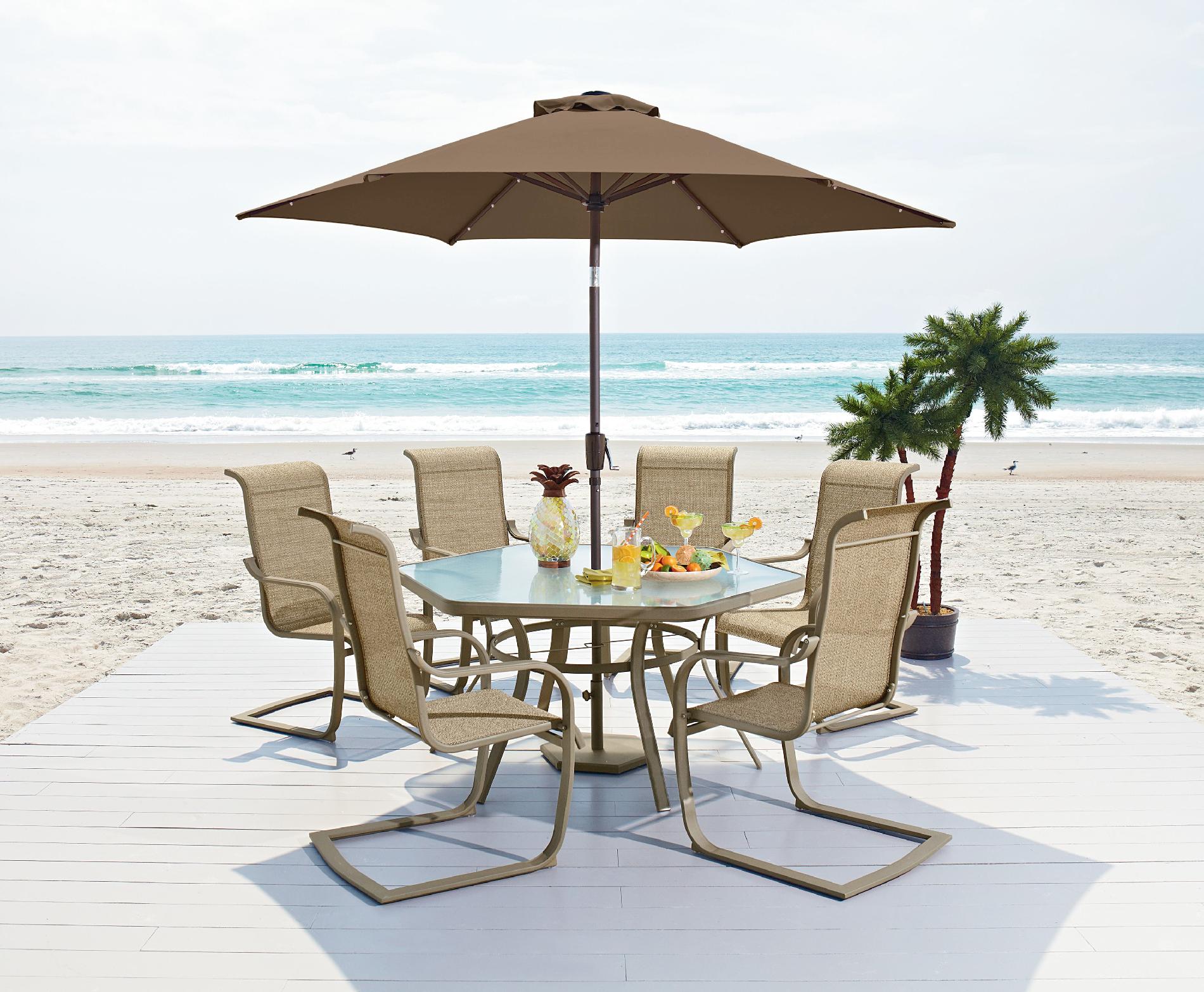 Review Garden Oasis Long Beach 7pc Patio Dining Set - Best Patio