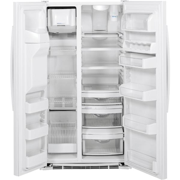 GE 22.7 cu. ft. CounterDepth SidebySide Refrigerator w/ Dispenser