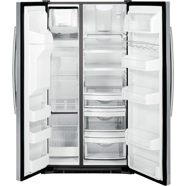 GE 22.7 cu. ft. CounterDepth SidebySide Refrigerator w/ Dispenser