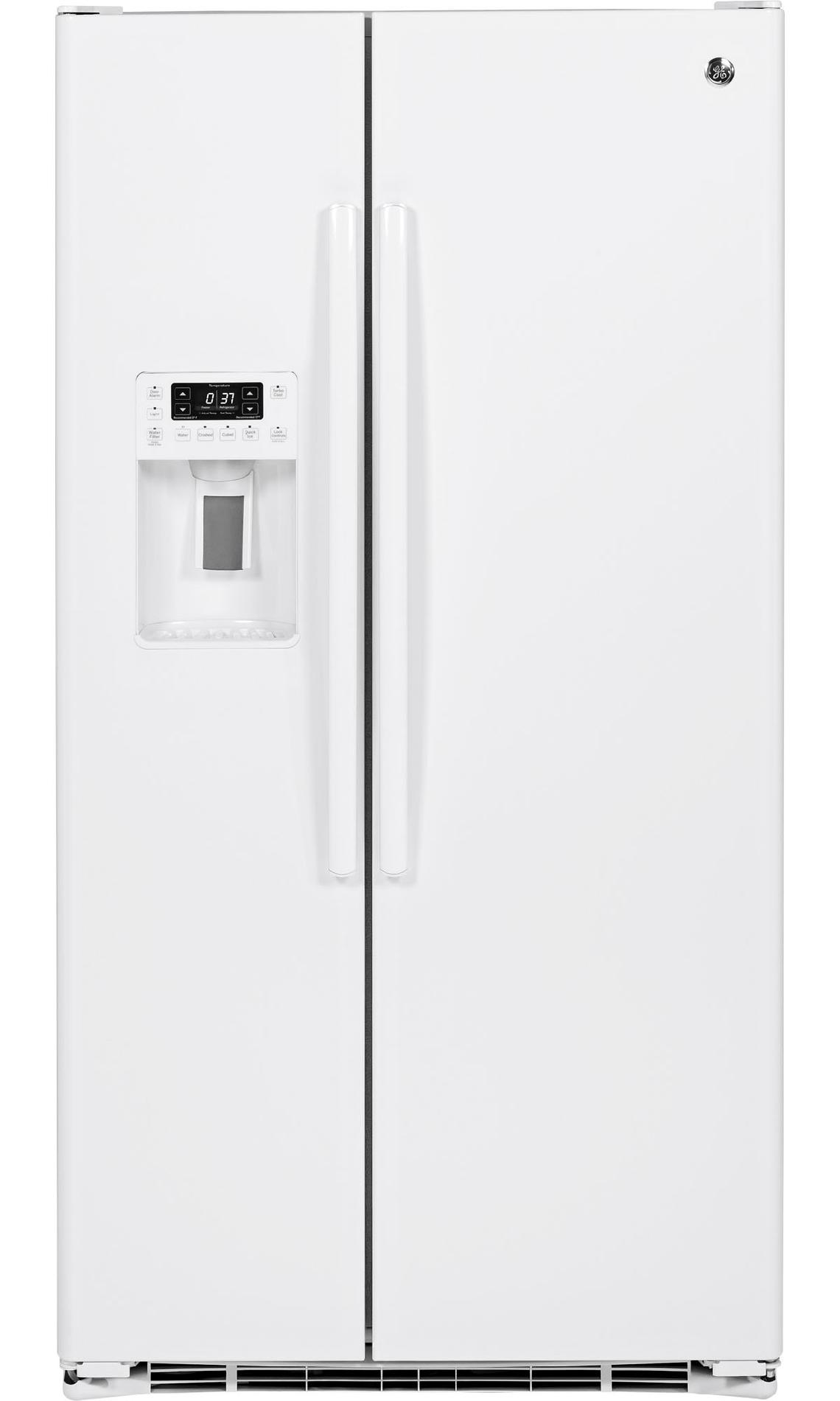 Ge Profile 23.3 Cu. Ft. Counterdepth Sidebyside Refrigerator White