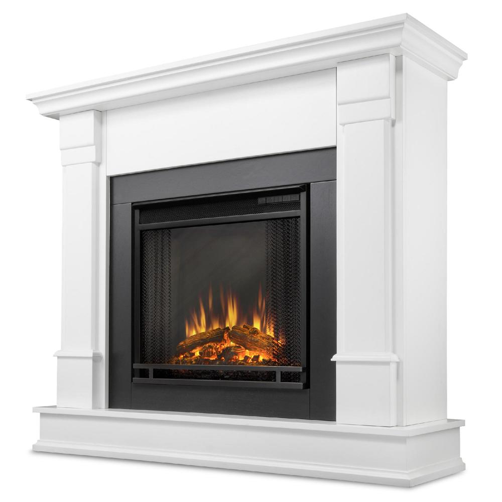1,400W 41" Electric Fireplace in White - G8600EW