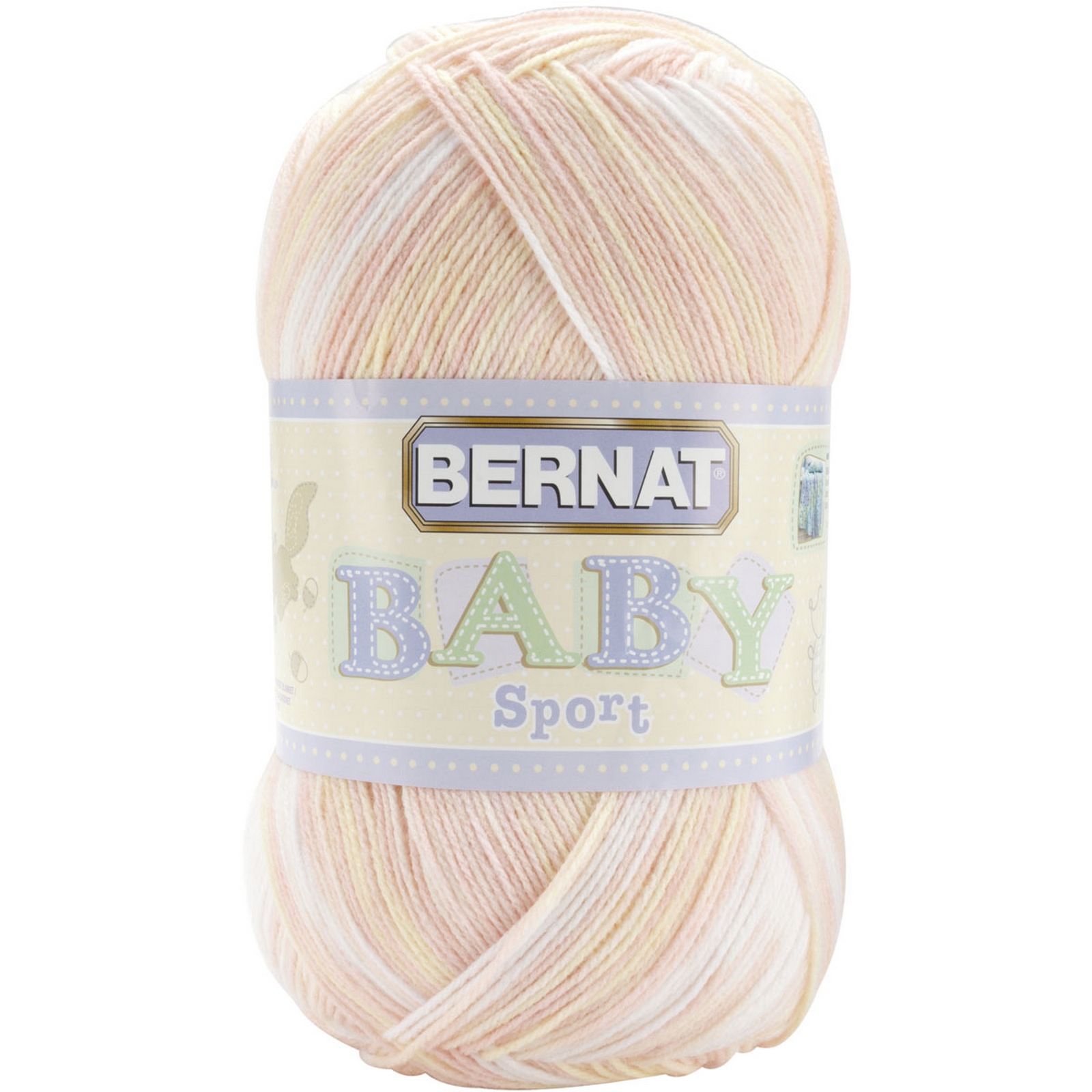 Spinrite Baby Sport Big Ball Yarn Ombres Sweetn Sunny ...