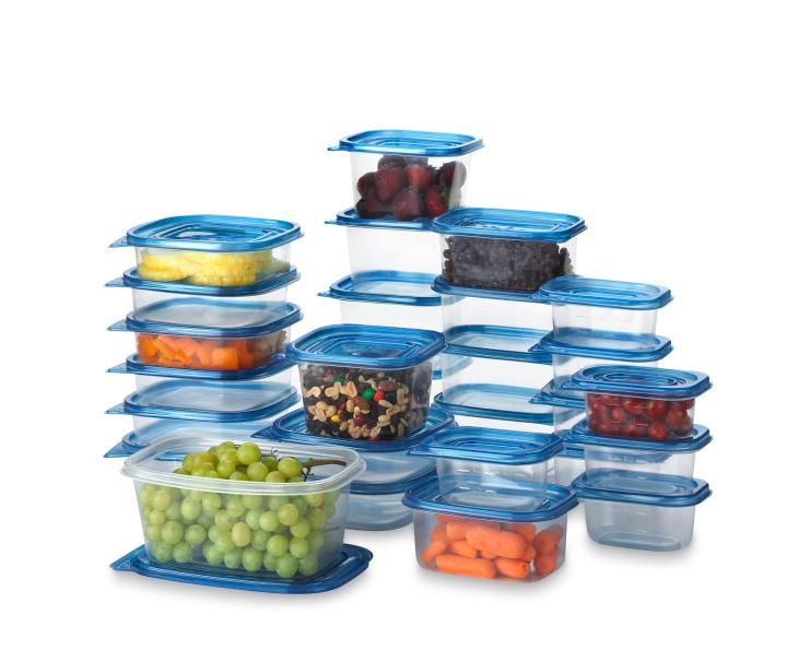 Clear & Blue Food Storage Set 9399