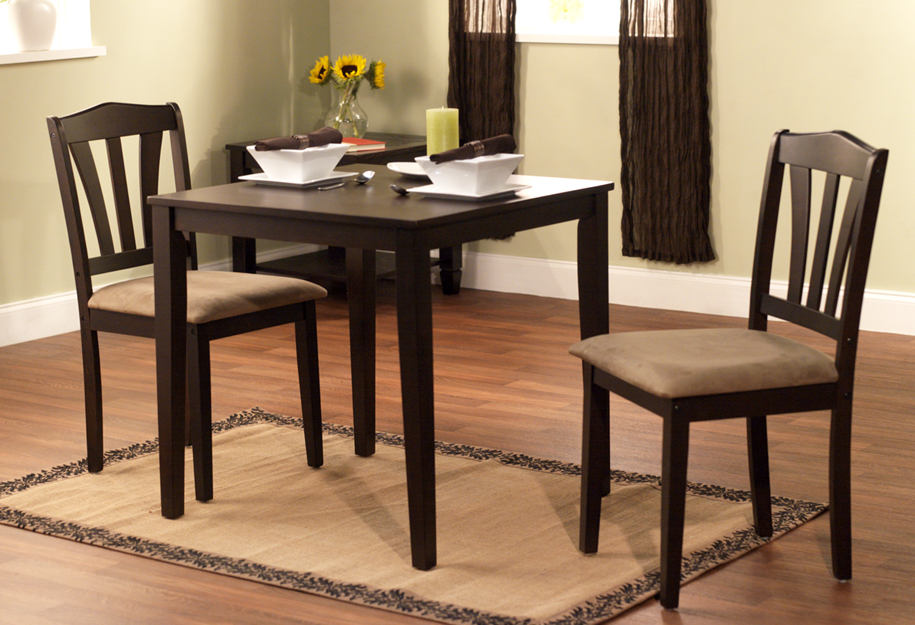 UPC 024319101036 product image for 3pc. Metropolitan Dining Set in espresso finish | upcitemdb.com