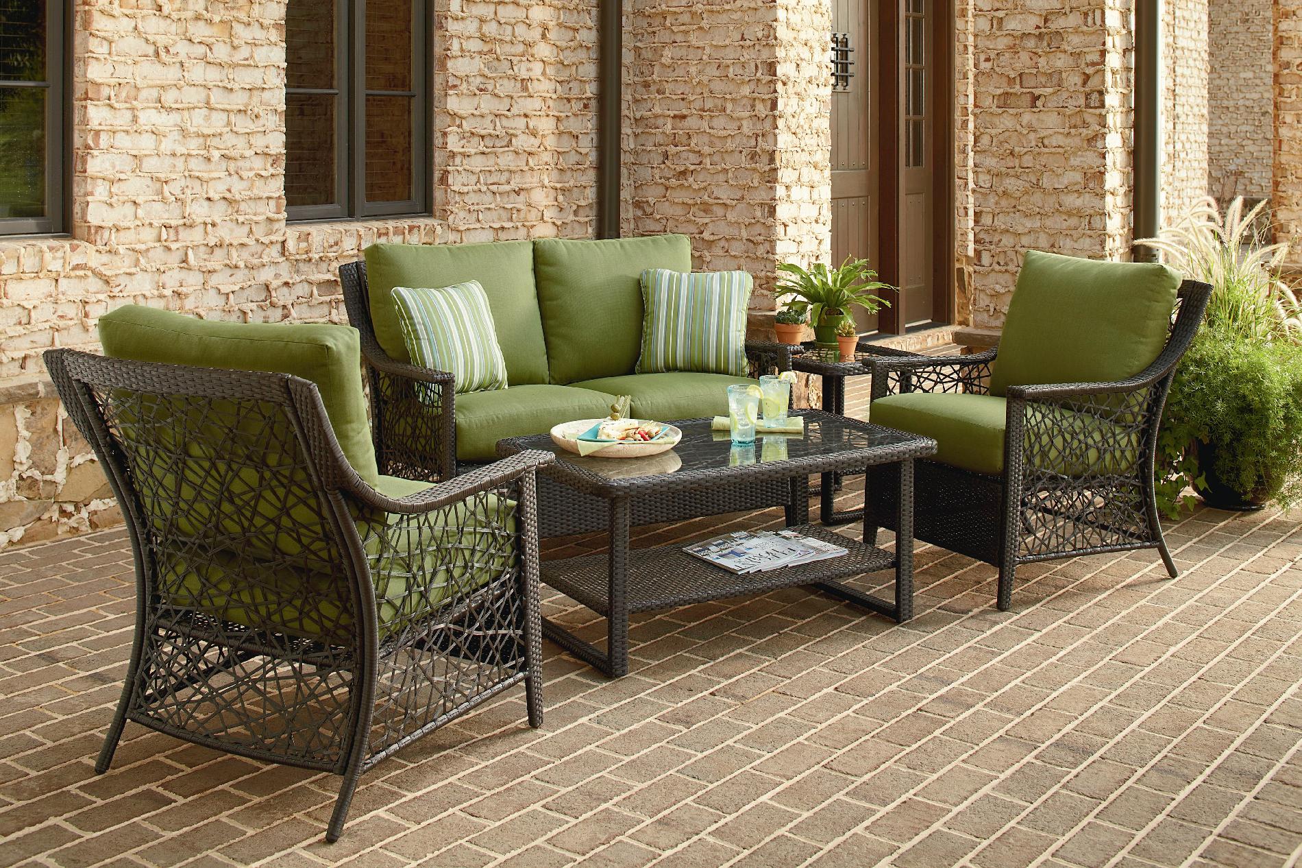patio furniture set sunbrella