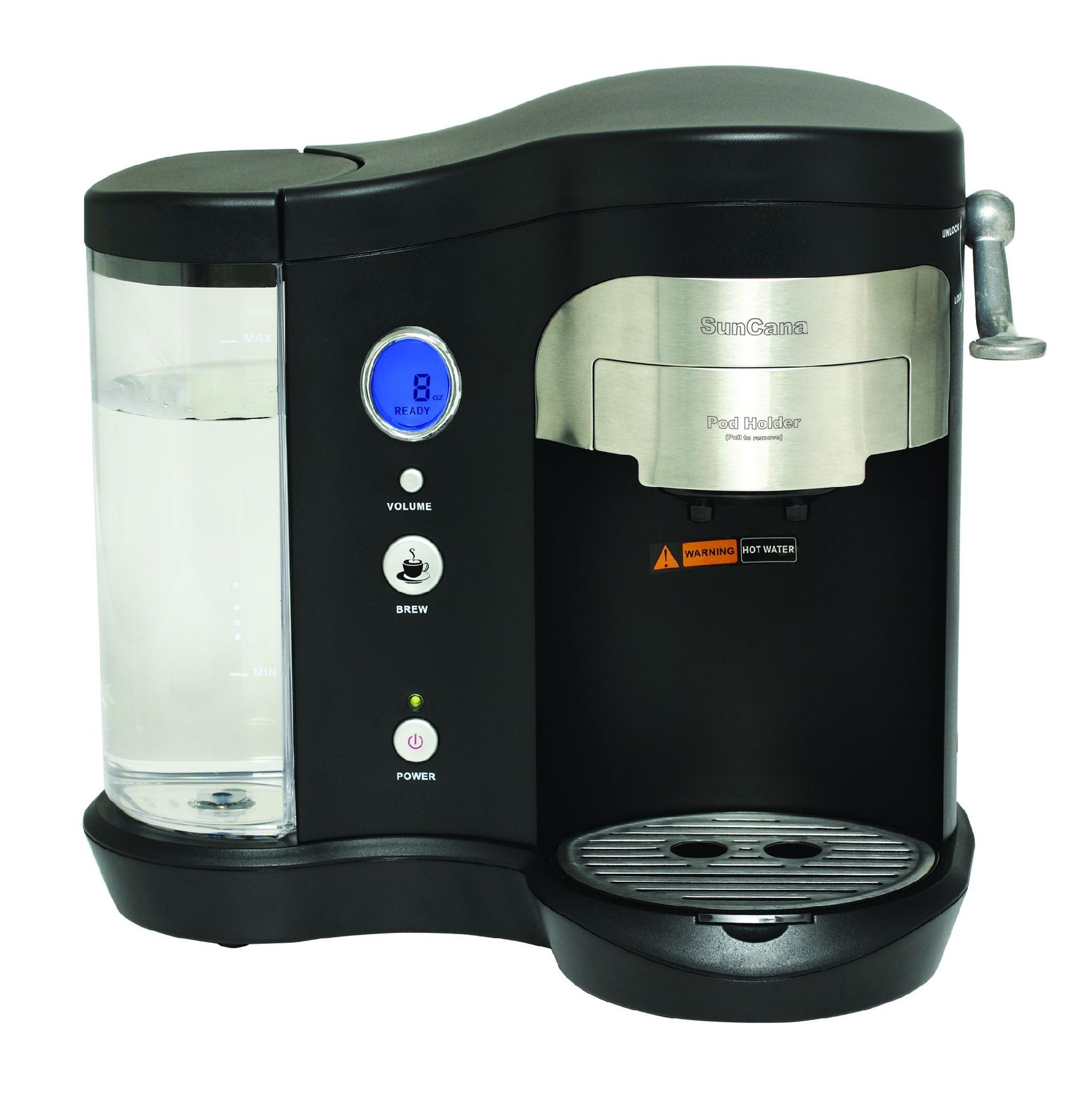 Suncana Coffee Pod Brewer Black