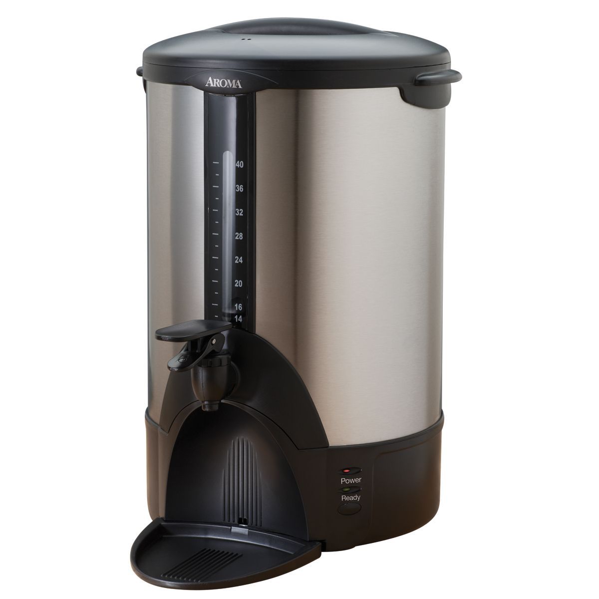 Stainless Steel 40-Cup Coffee Urn