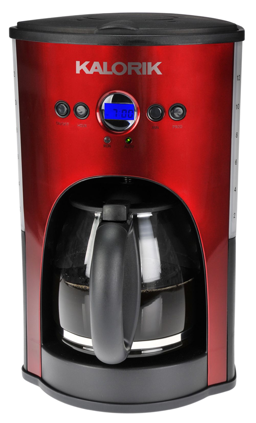 12cup Progam Coffee Maker Red