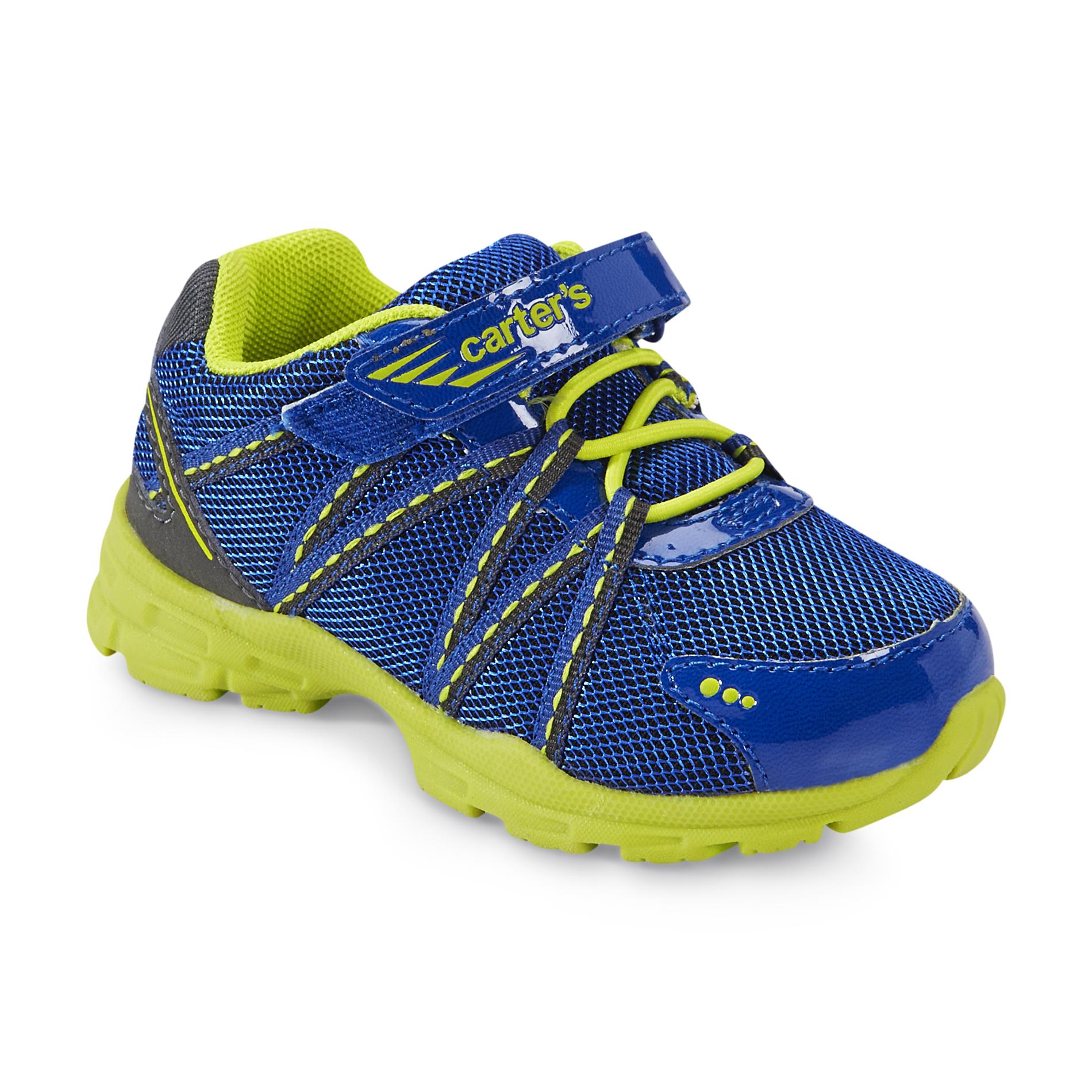 Toddler Boy's Rush Athletic Shoe - Blue/Lime