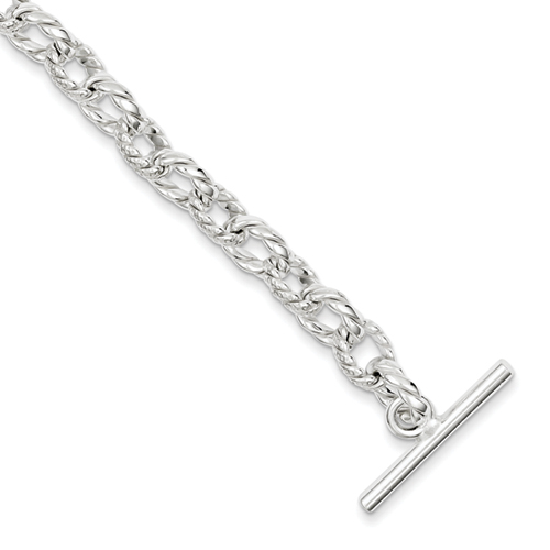 Sterling Silver 7.75Inch Polished Bracelet