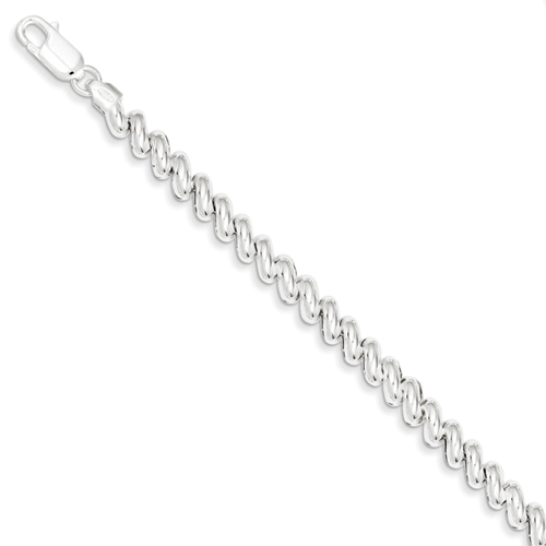Sterling Silver 7.5 Inch San Marco Bracelet