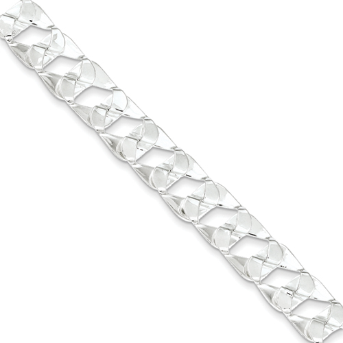 Sterling Silver 8 Inch Link Bracelet