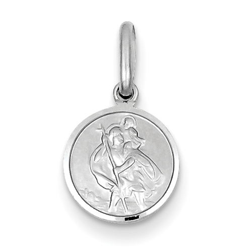 goldia Sterling Silver St. Christopher Medal