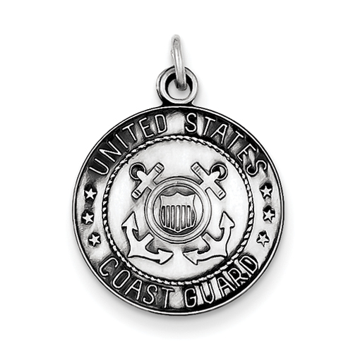 Sterling Silver US Coast Guard Medal