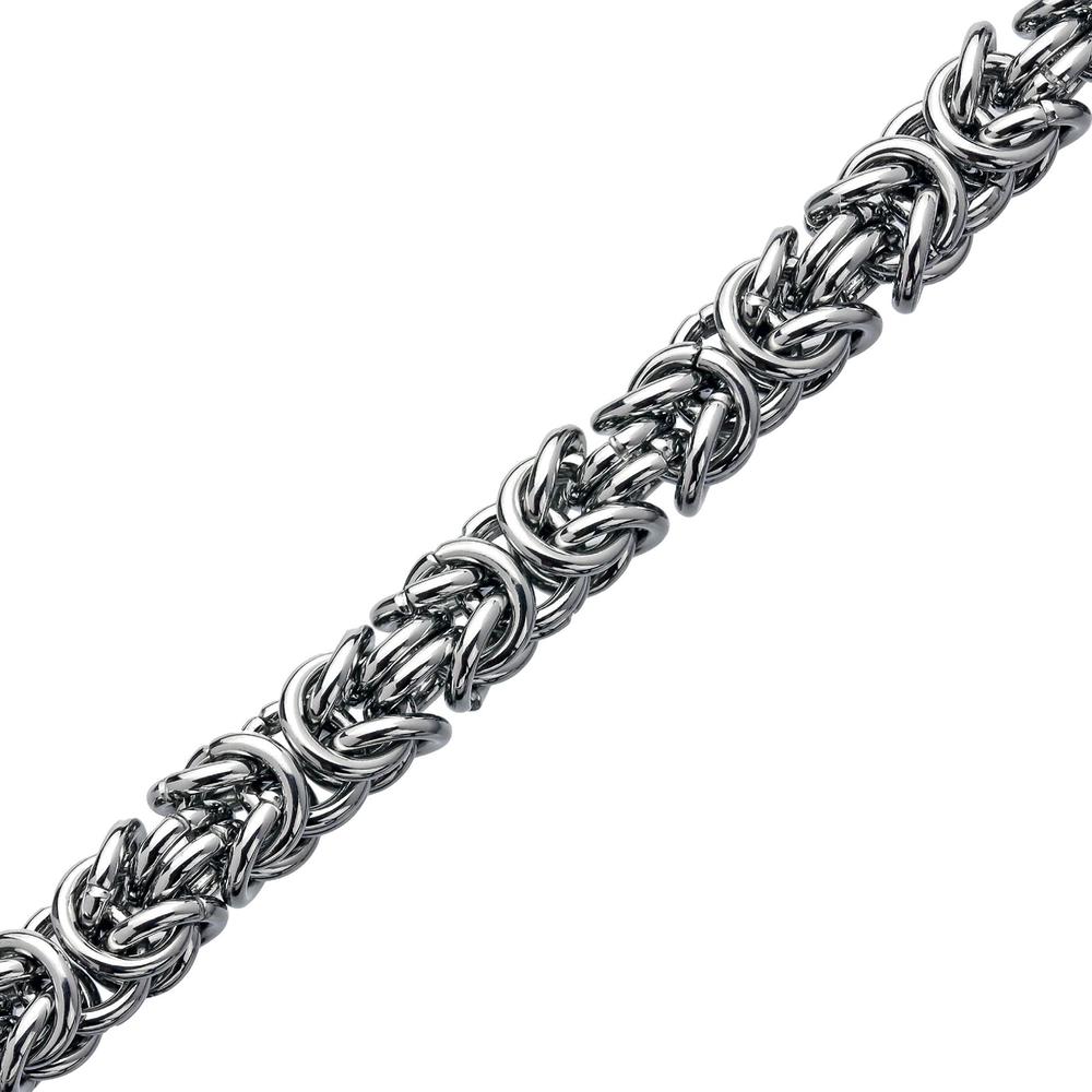 Byzantine Chain Bracelet in Stainless Steel
