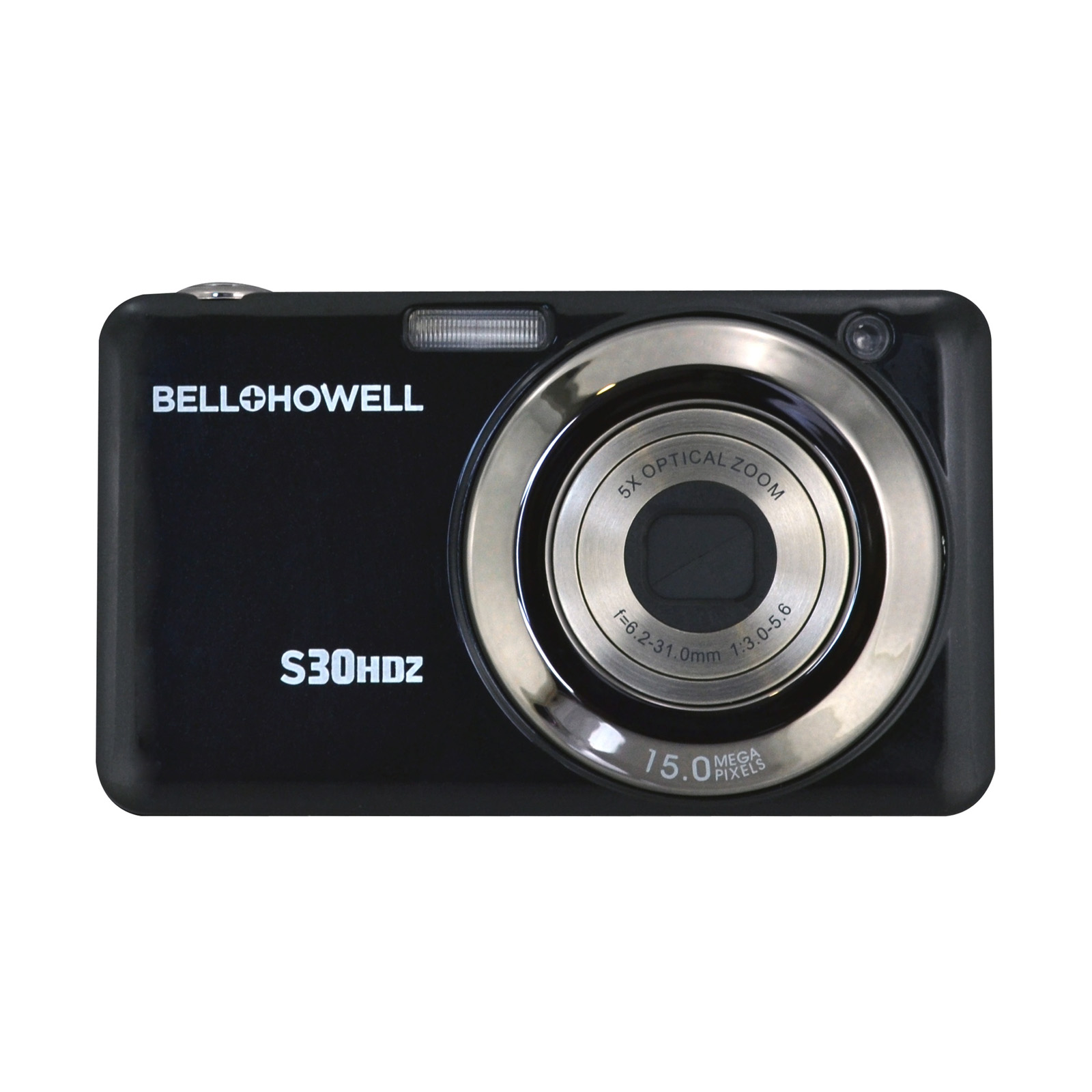 Bell+howell 15MP Digital Camera w/5x Optical Zoom & HD Video (Black)