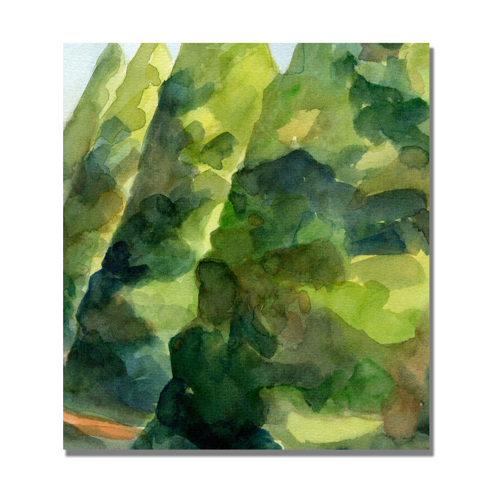 Beverly Brown 'Topiary Park Saint Cloud' Canvas Art