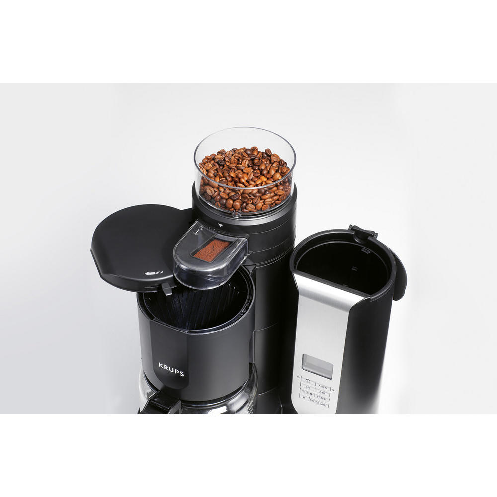 KRUPS KM7000 10-Cup Coffee Grinder & Brewer