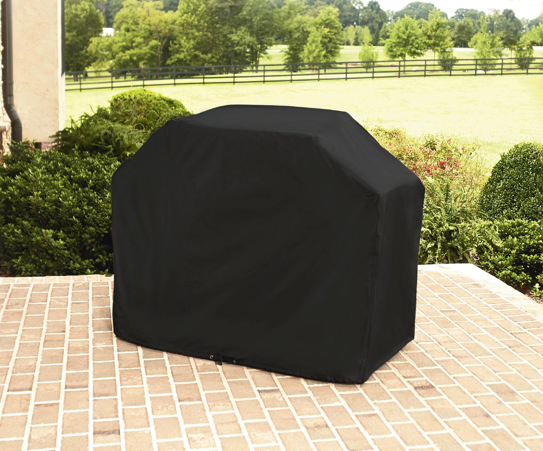 Kenmore Black Grill Cover Fits 56" x 25" x 44" Outdoor Living Grills & Outdoor Cooking