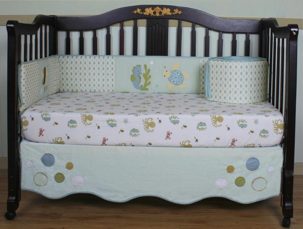 GEENNY Sea World Animals 13PCS Crib Bedding Set - Baby ...
