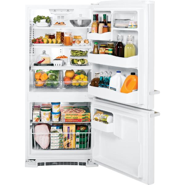 GE Artistry™ Series 20.3 cu. ft. BottomFreezer Refrigerator White