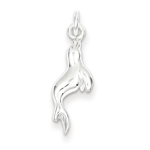 Sterling Silver Seal Charm