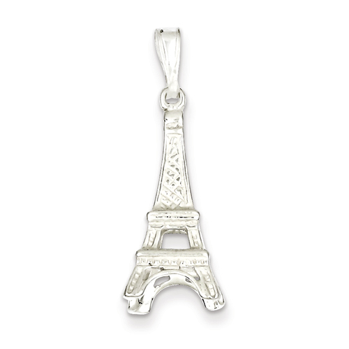 Sterling Silver Eiffel Tower Pendant