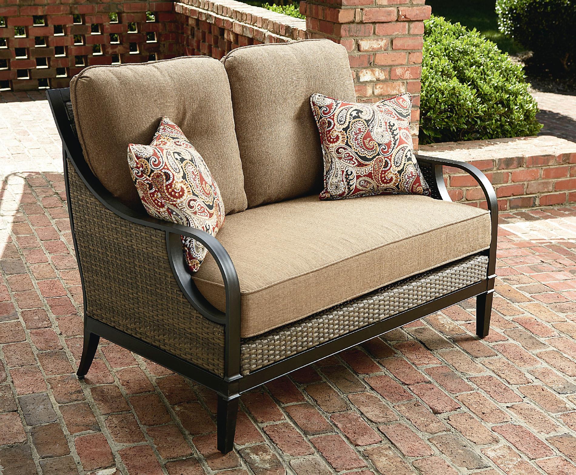 La-Z-Boy Charlotte 4 Piece Seating Set - Outdoor Living ...