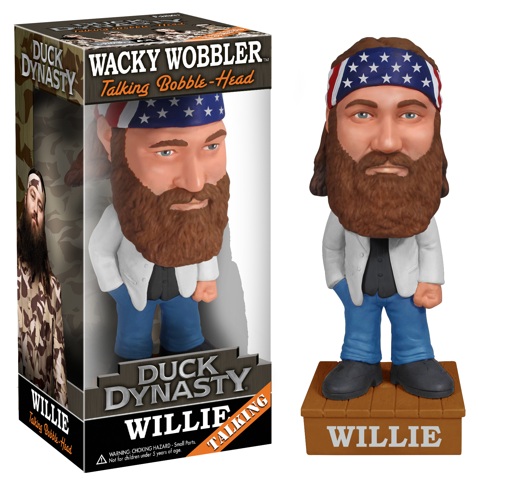Duck Dynasty: Willie Robertson Talking Wacky Wobbler