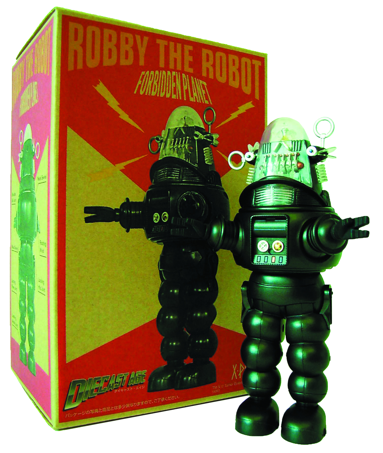 Robby The Robot B&W Die-Cast Figure