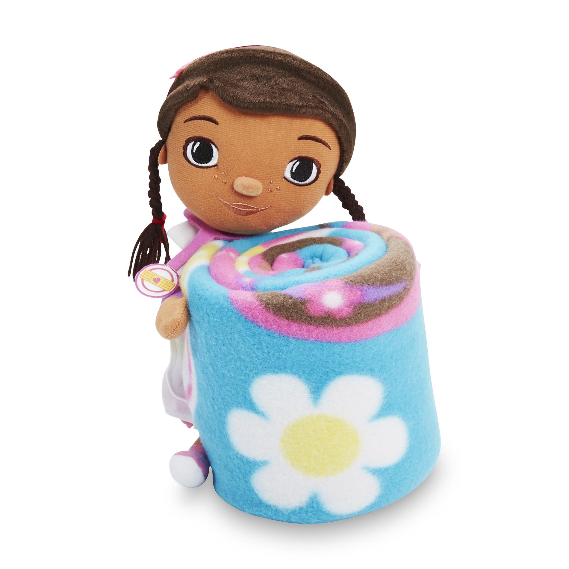 Disney Doc McStuffins Throw Blanket and Pillow Set