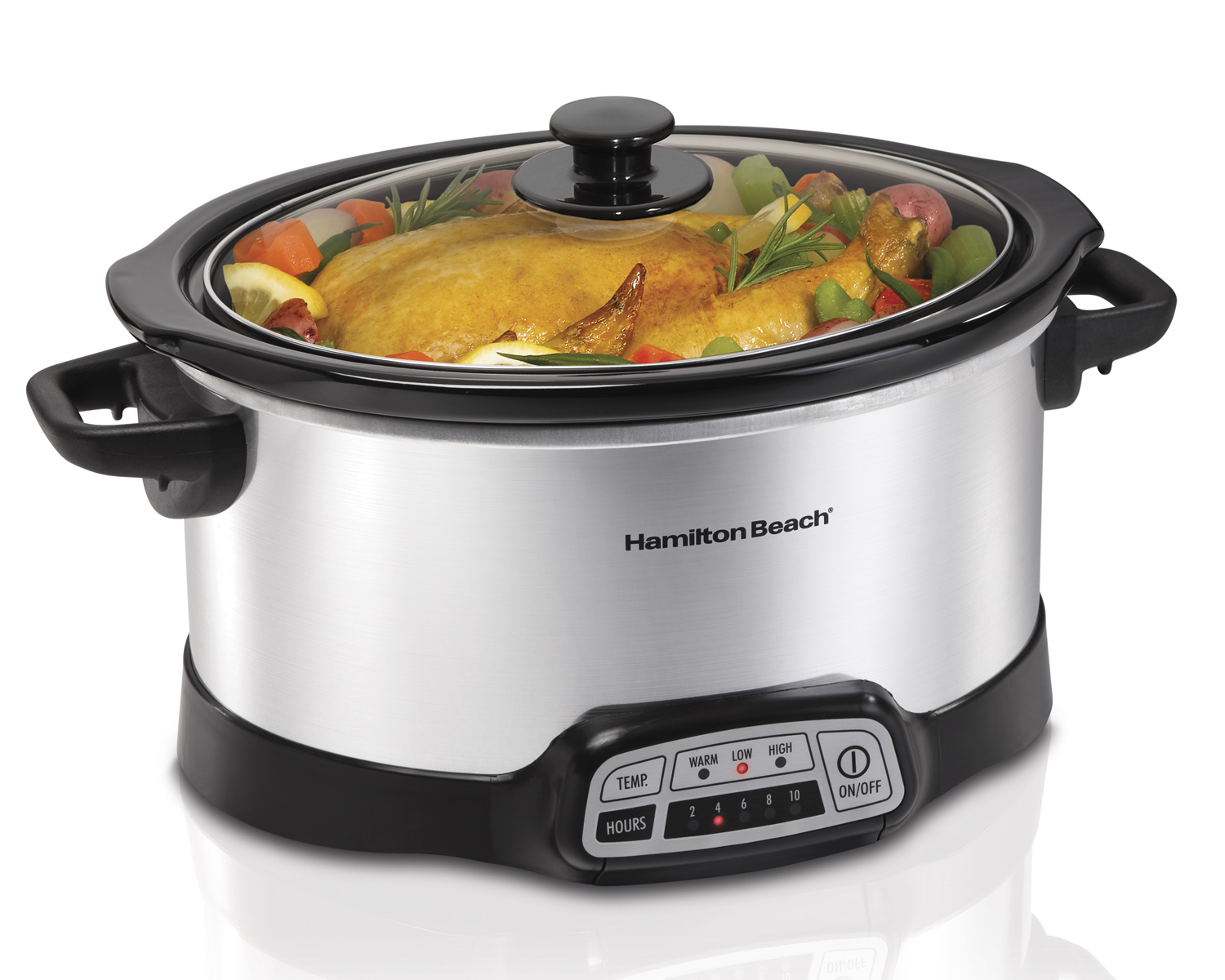 Hamilton Beach Brands Inc. 33453 Programmable 5 Quart Slow Cooker