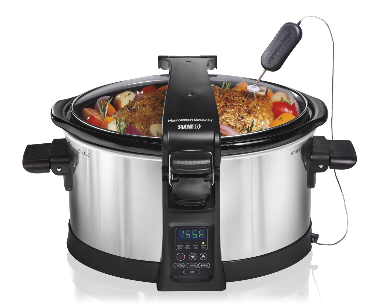 Hamilton Beach 33463 Programmable 6 Quart Slow Cooker Appliances Small Kitchen Appliances