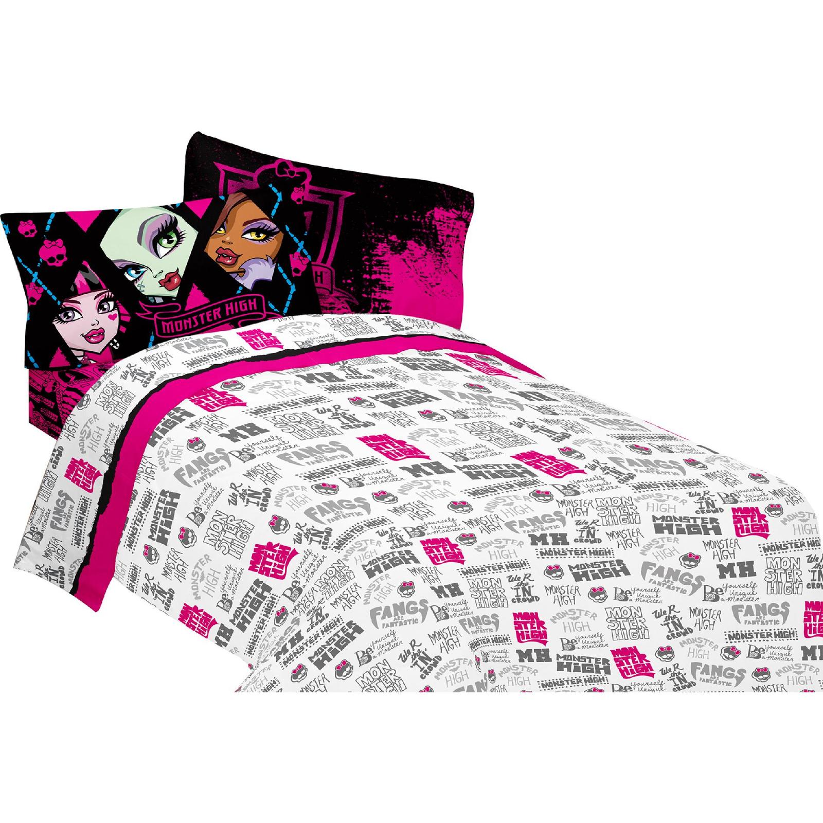 Upc 073558679370 Mattel Monster High Girl S Twin Sheet Set