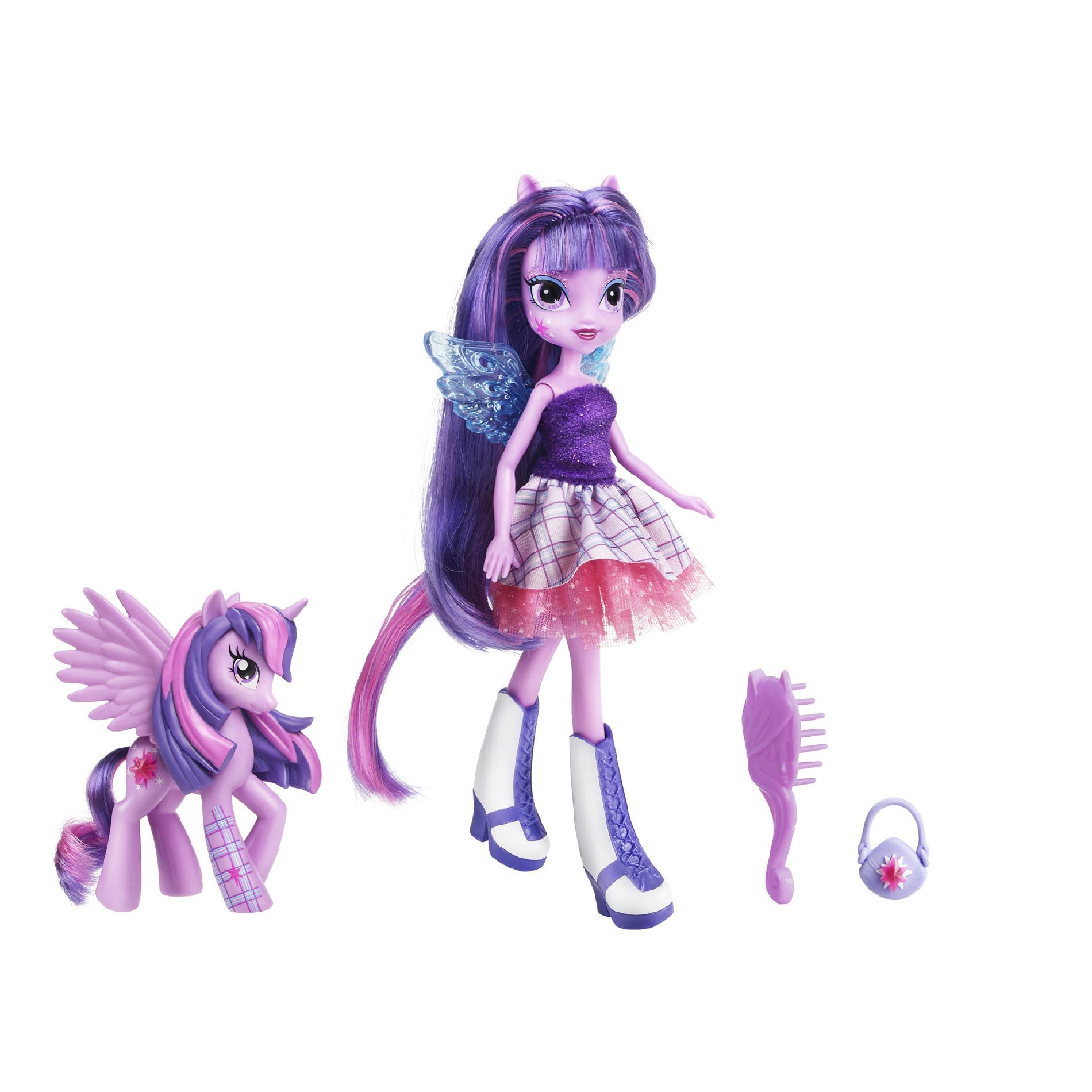 UPC 653569876434 product image for My Little Pony Equestria Girls Twilight Sparkle Doll and Pony Set | upcitemdb.com