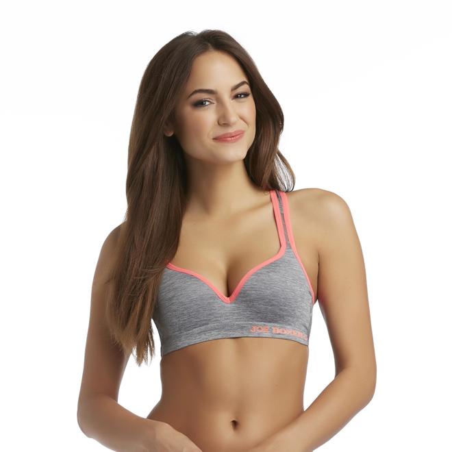 Joe Boxer Women's Underwire PushUp Sports Bra
