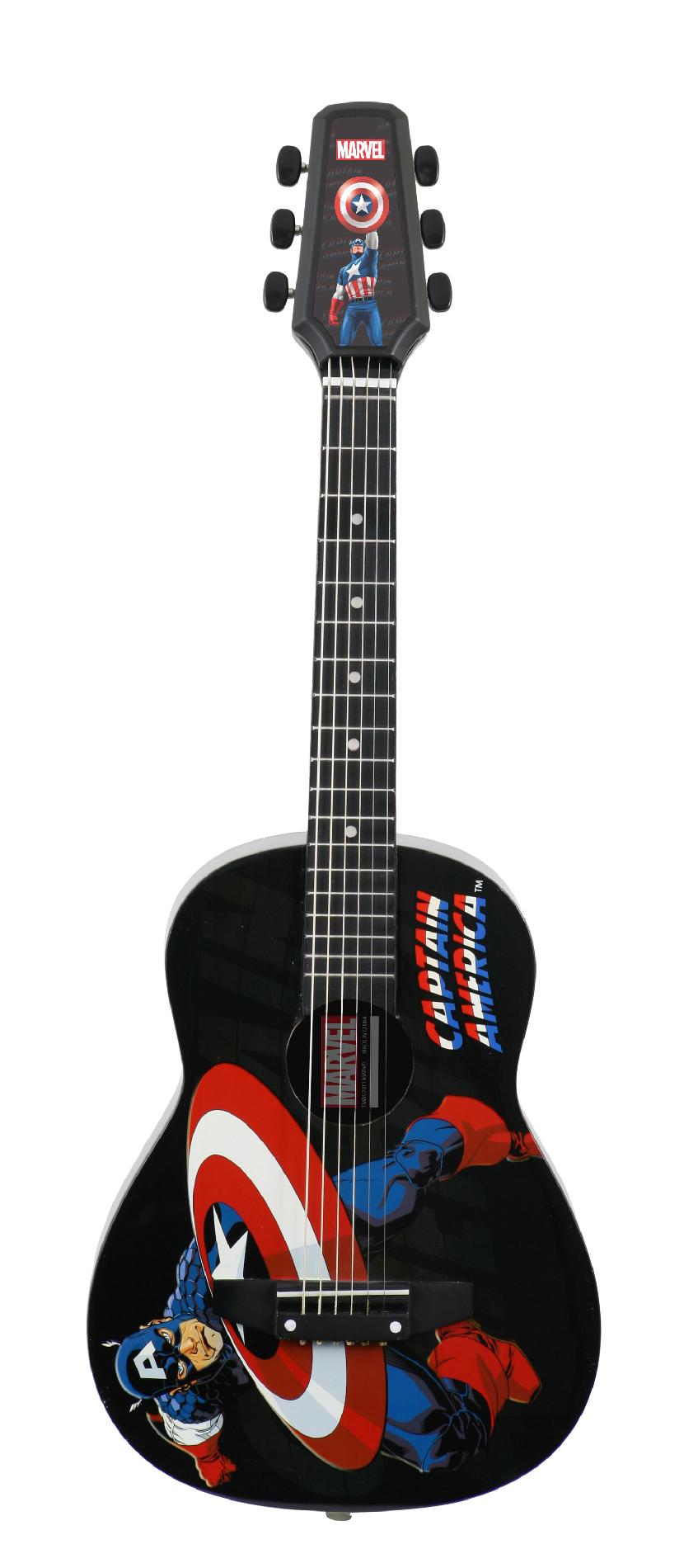 Captain America 1/2 Size Acoustic Guitar