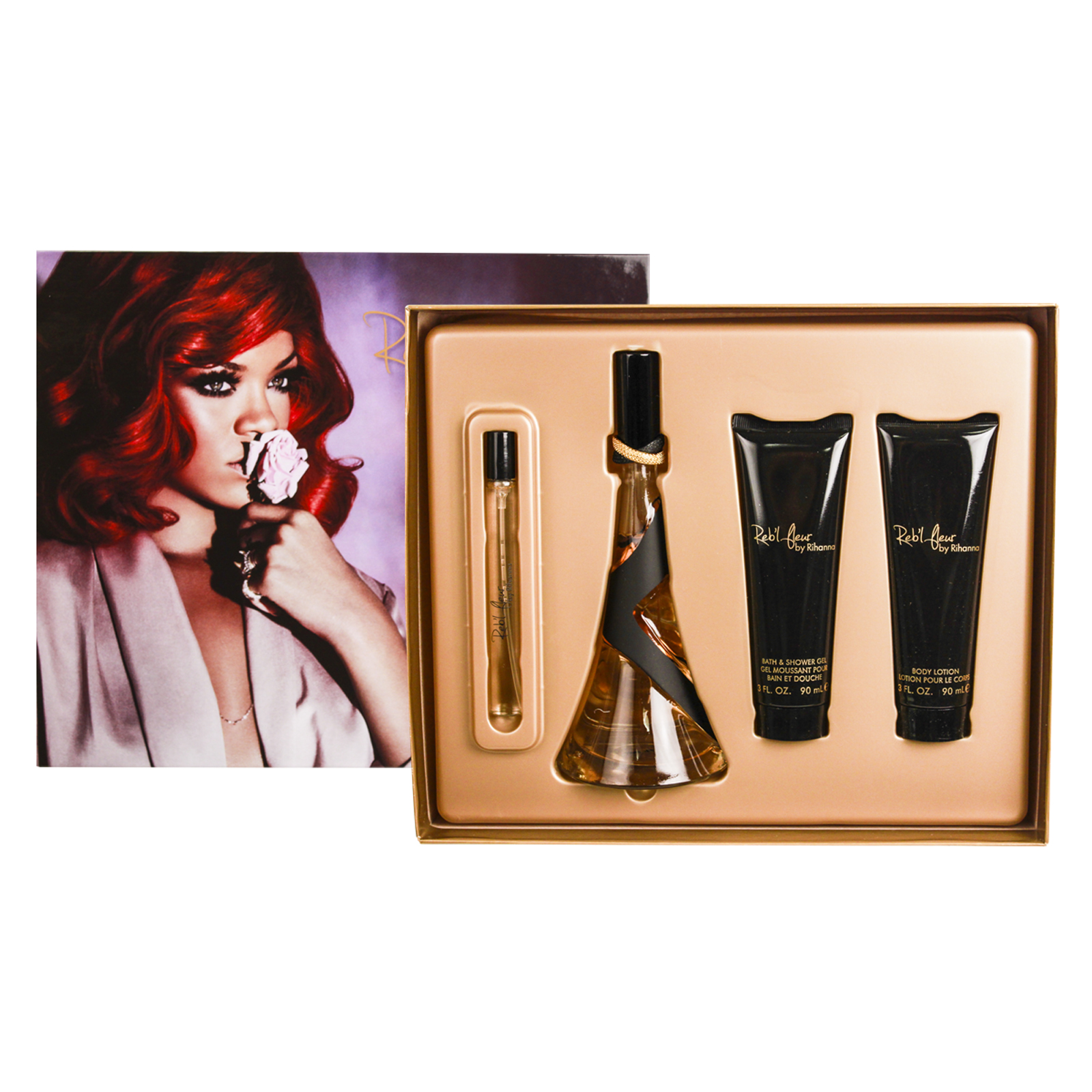 For Women By Rihanna 4 Piece Gift Set
