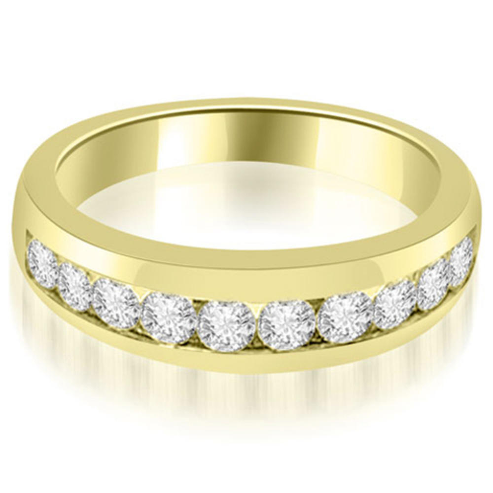 2.15 Cttw. Round Cut 18K Yellow Gold Diamond Bridal Set