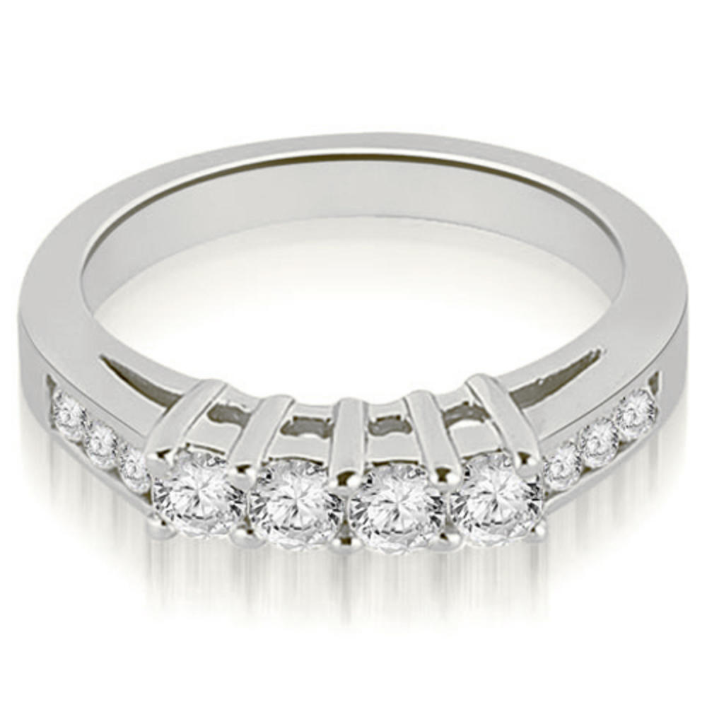 1.65 Cttw. Round Cut 14K Gold Diamond Bridal Set