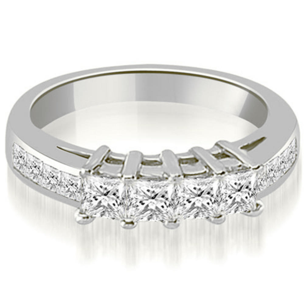 2.85 Cttw 18k White Gold Diamond Bridal Set