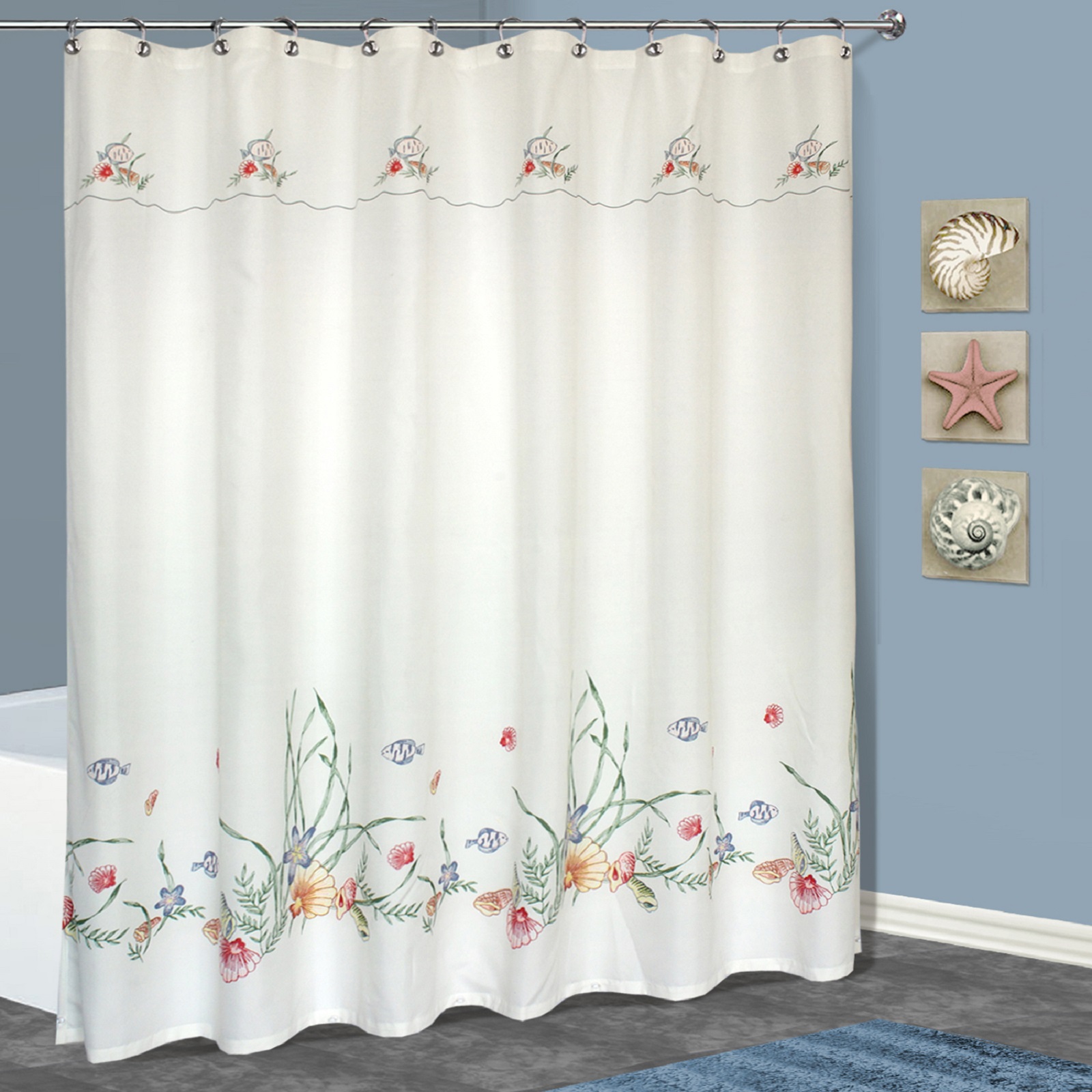Nature Inspired Shower Curtains IKEA Shower Curtains Fabric