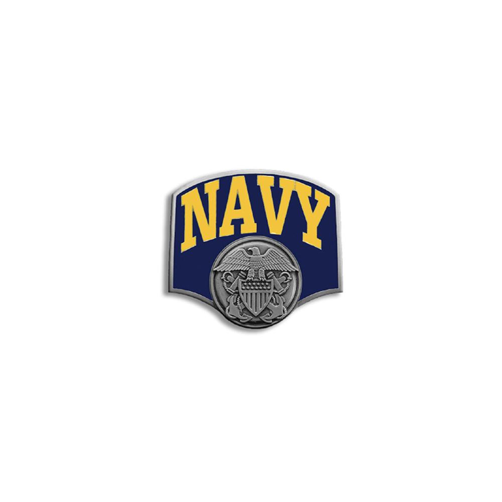 Navy Logo Hitch Covers